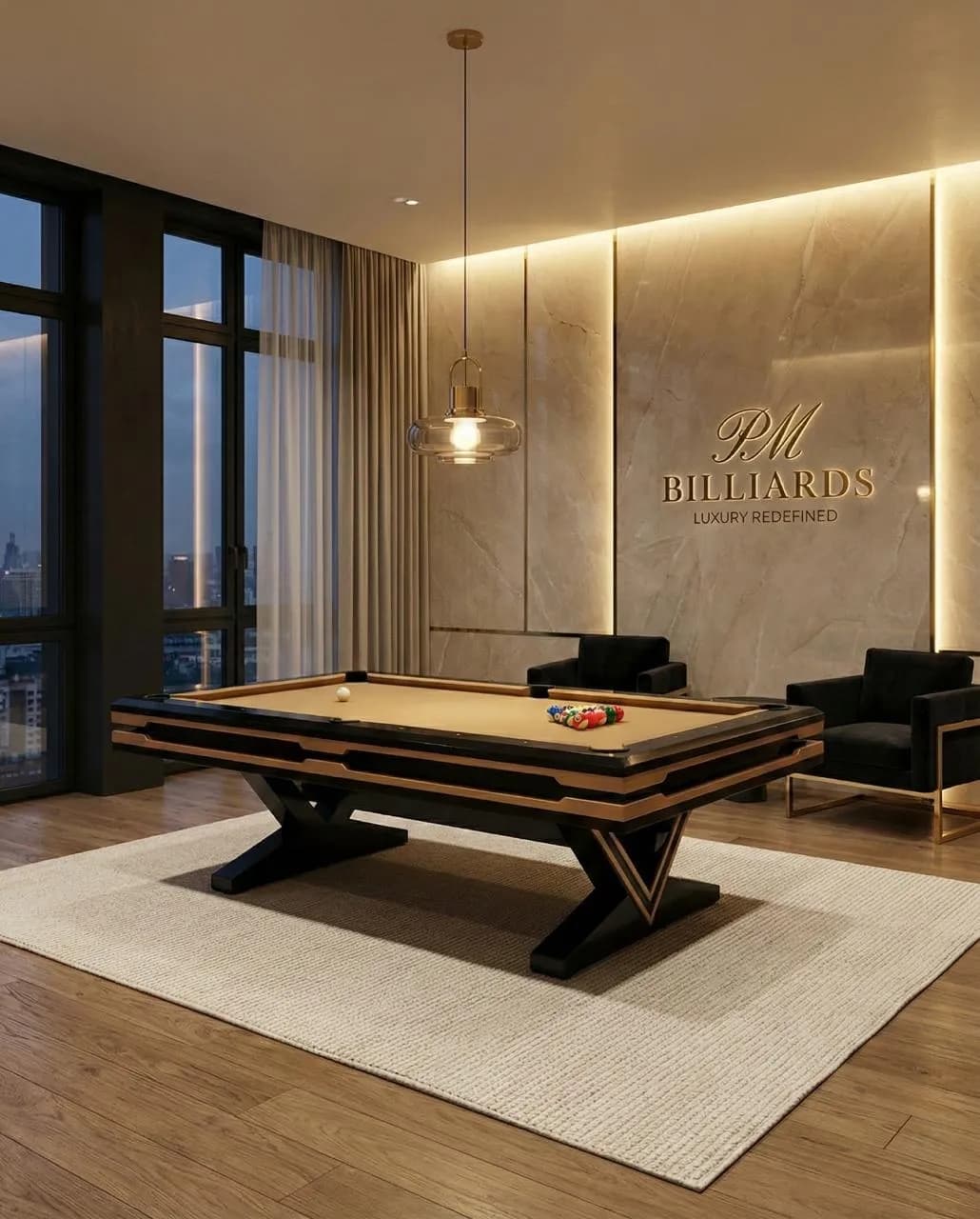 PM Billiards table