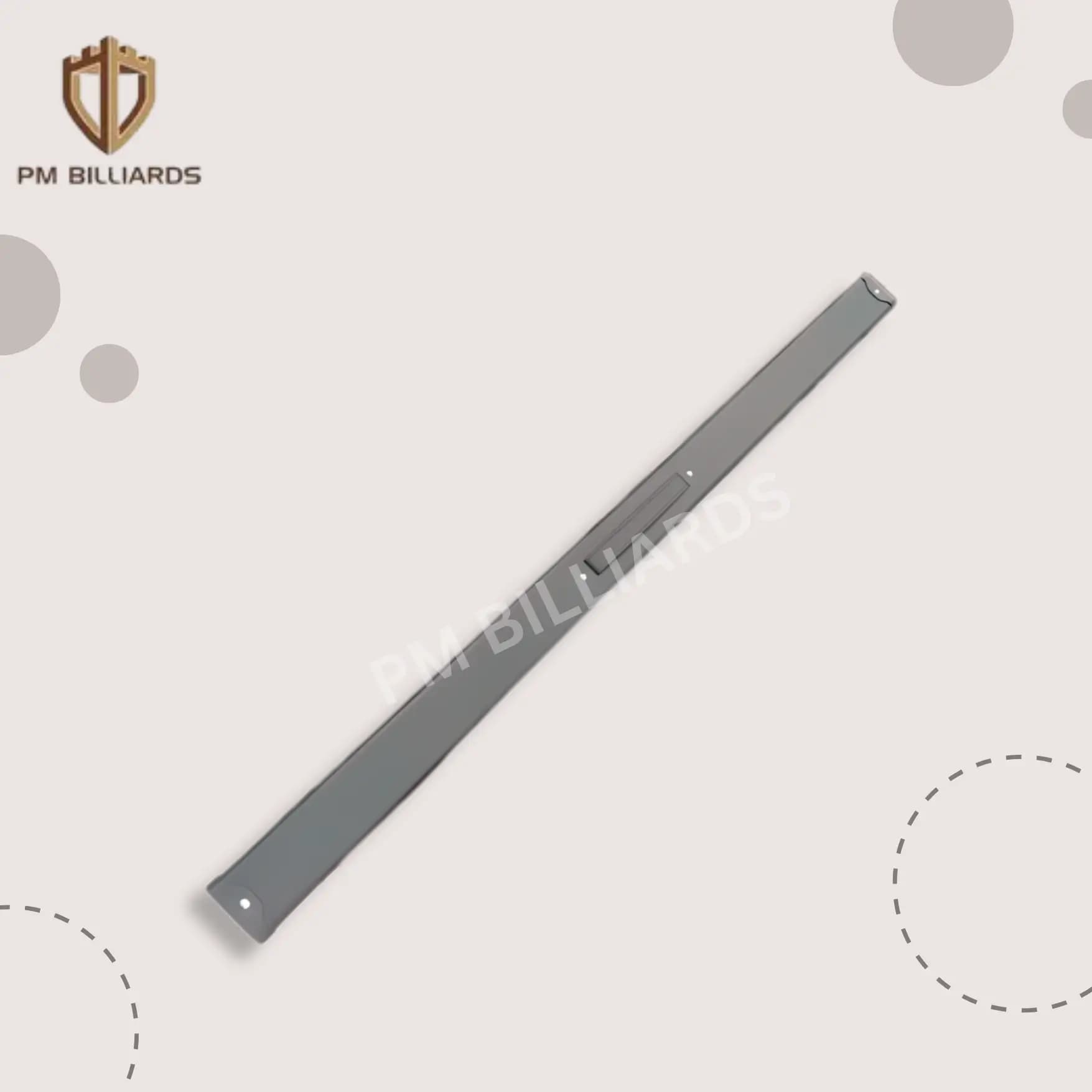 Metal Snooker Cue Case For 3/4 N Single Cues