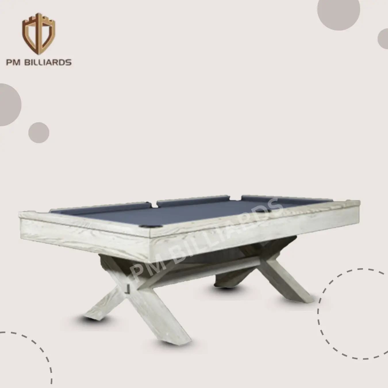 Cross Shape American Pool Tables