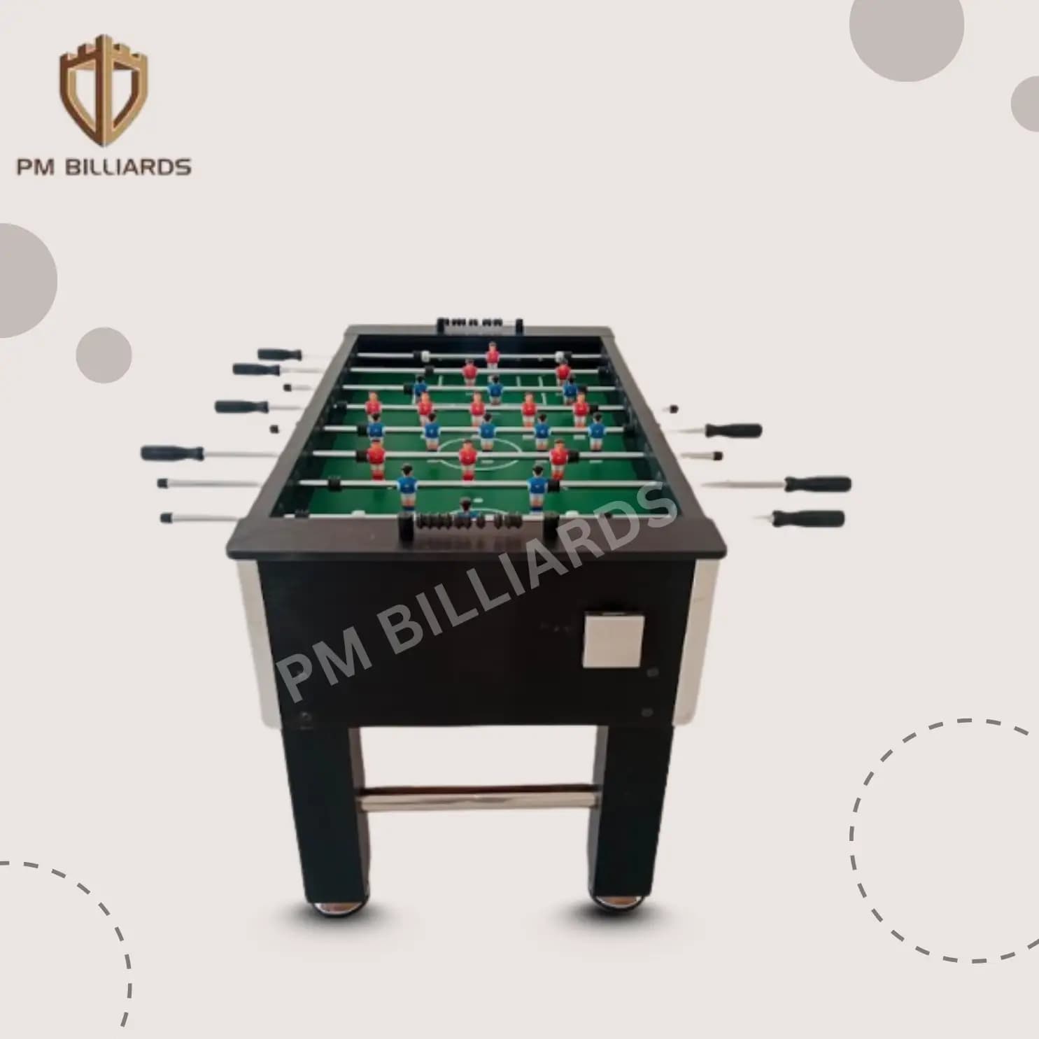 PM Billiards Foosball Table