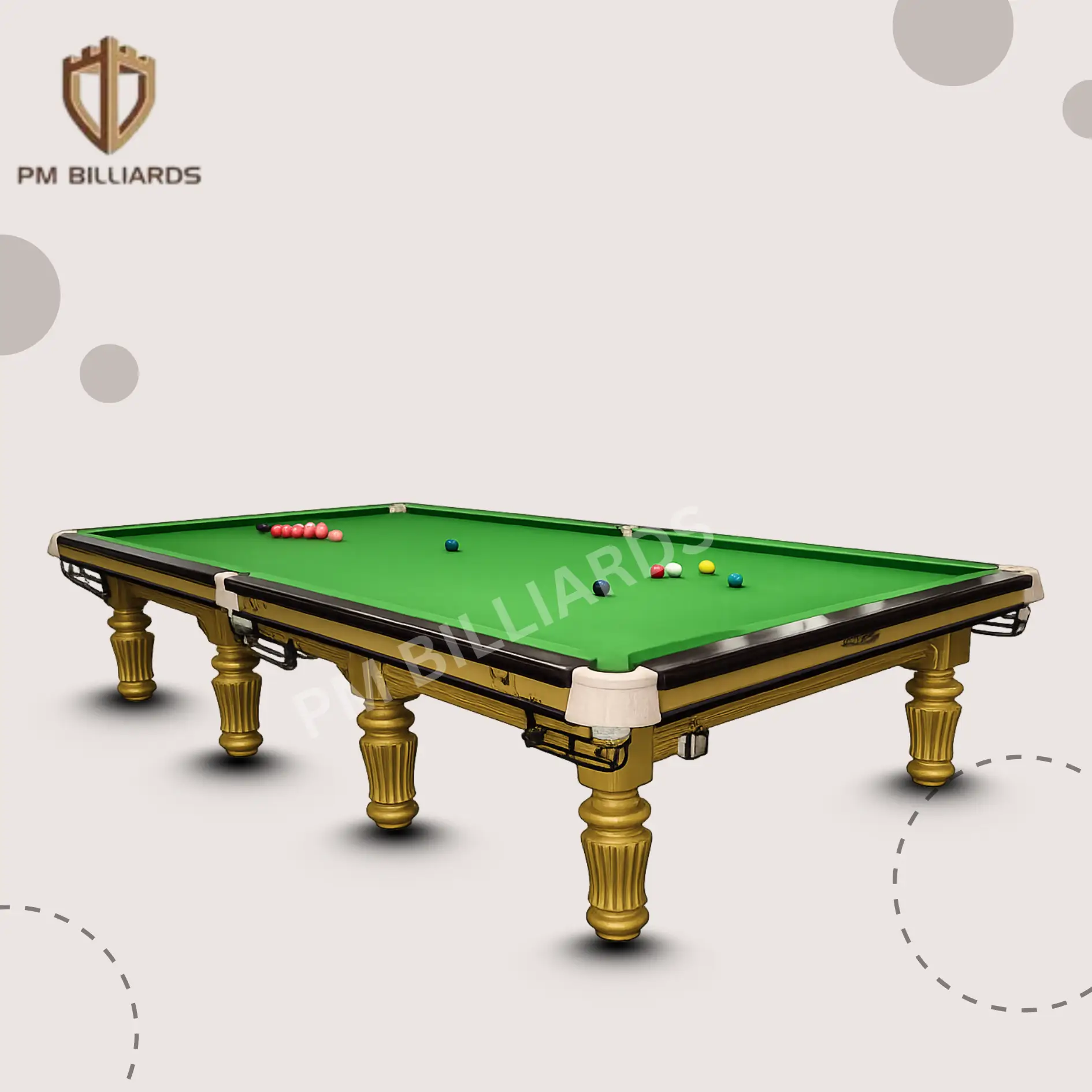 Leadsuper Star Snooker Table By Pm Billiards