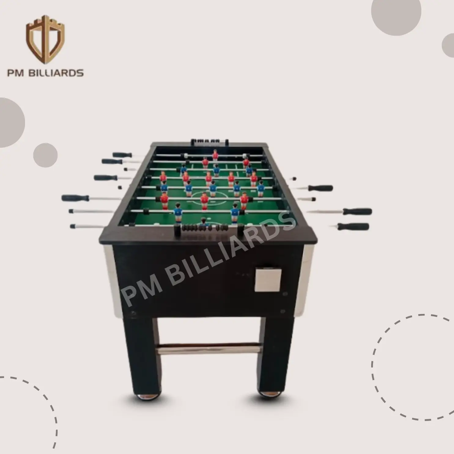PM Billiards Foosball Table